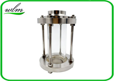 まっすぐな管の高温管システムのためののための衛生サイト グラスのバット溶接関係
